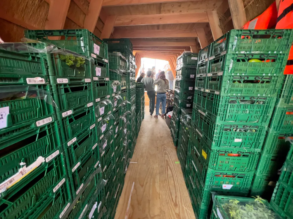 From the Hinterland: Floating Food Delivery & Companion Logistics